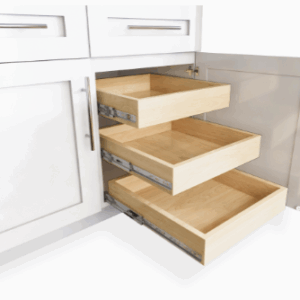 Roll Tray 30" - White Shaker